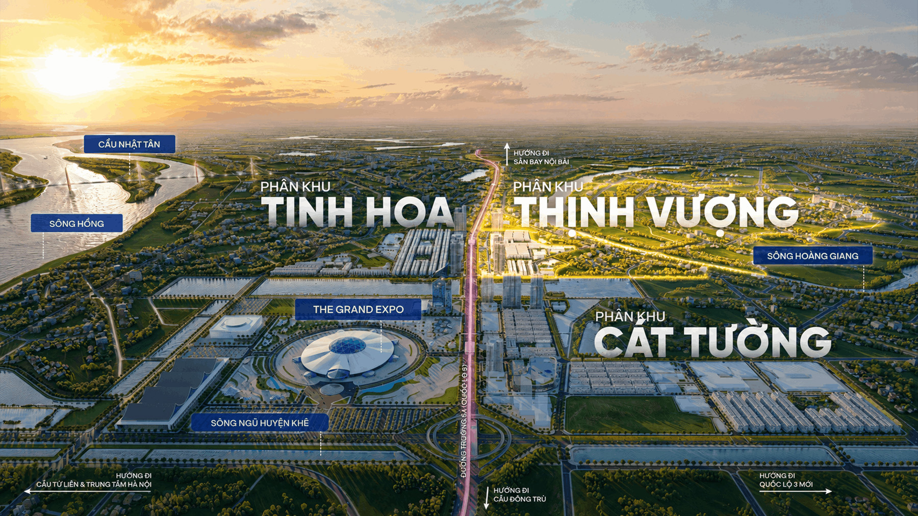 Mặt bằng PHÂN KHU THỊNH VƯỢNG - VINHOMES GLOBAL GATE